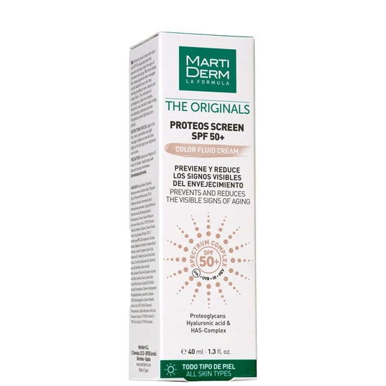 MARTIDERM LA FÓRMULA The Originals Proteos Screen Crema Fluida Color SPF50+ 40 ml - Image 3