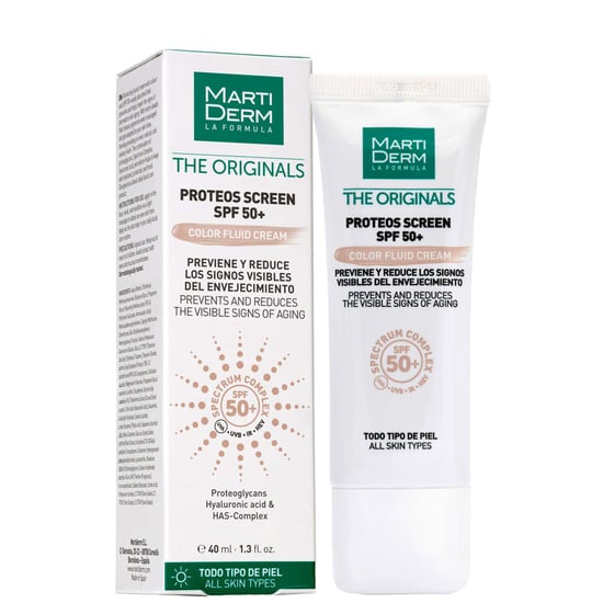 MARTIDERM LA FÓRMULA The Originals Proteos Screen Crema Fluida Color SPF50+ 40 ml - Image 2