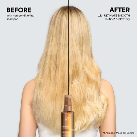 Acondicionador Wella Ultimate Smooth 200ml para Cabello Nourished y Brillante - Image 3
