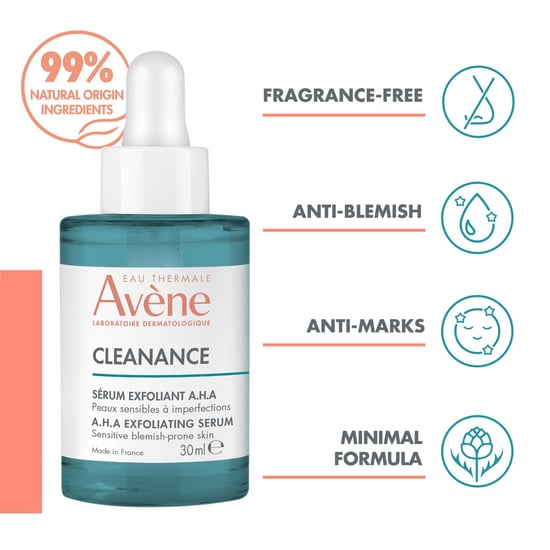 Suero Exfoliante AHA de Avène para una Piel Suave y Radiante - Image 3