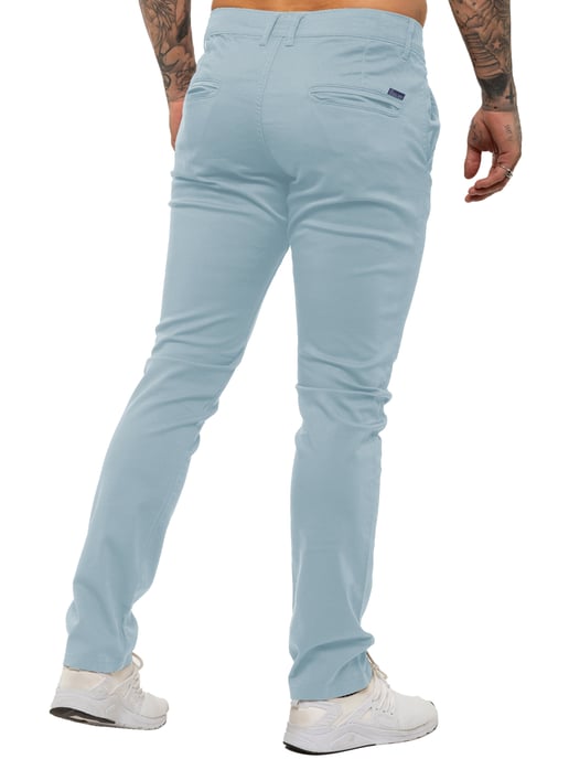 Pantalón chino Enzo Slim Fit Stretch para hombre - Image 4