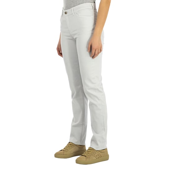Regular fit stretch fabric long pants 6Y5J18-5N0RZ woman