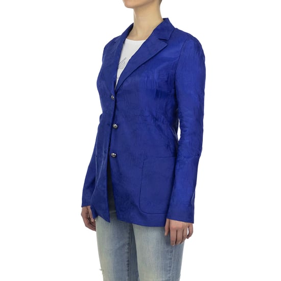Blazer de abotonadura y cuello con solapa V2G12TV2007 mujer - Image 2