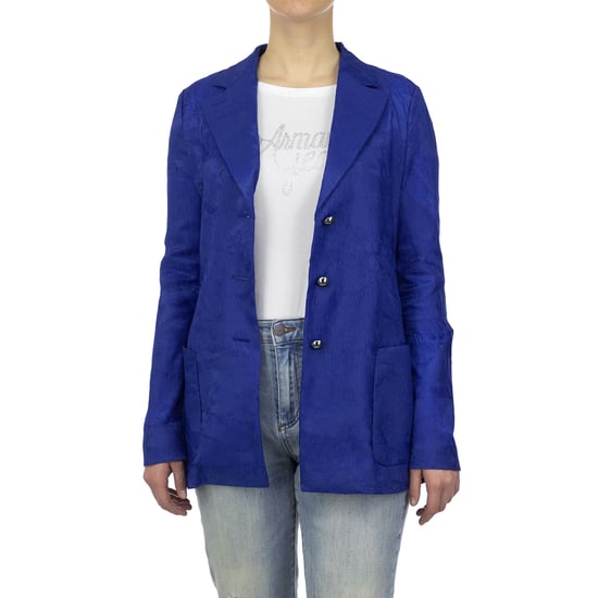Blazer de abotonadura y cuello con solapa V2G12TV2007 mujer - Image 4