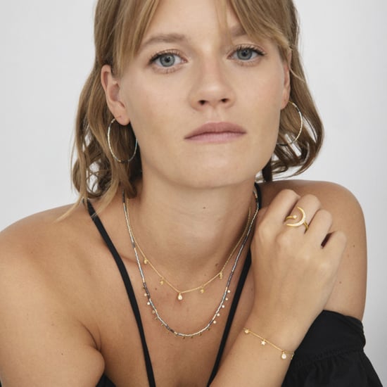 Luxenter Star Necklace made of 925 sterling silver and brilliant zirconia finished in 18 carat yellow gold plating
