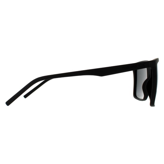 Gafas de sol polarizadas Polaroid Rectangulares para hombre en negro y gris - Image 4