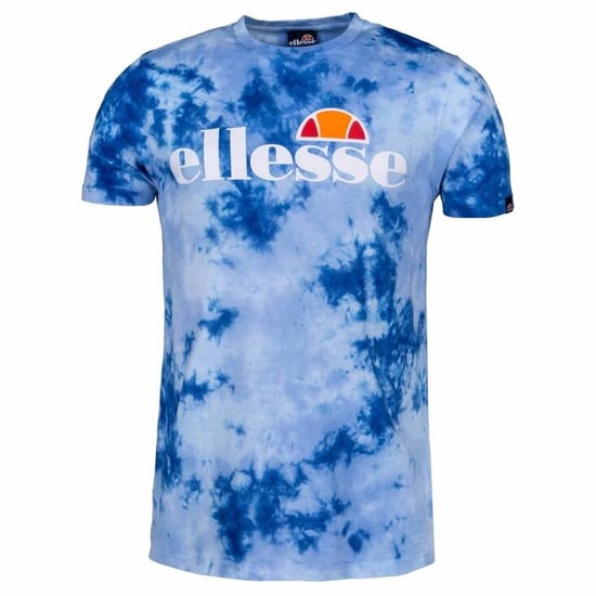 Ellesse Prado Tie Dye Mens Blue T-Shirt