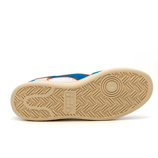 Sneakers Diadora Magic Basketball Low Suede Leather Royal/White