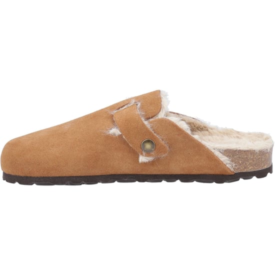 Hush Puppies Jade Leather Women's Tan Slippers - Image 4