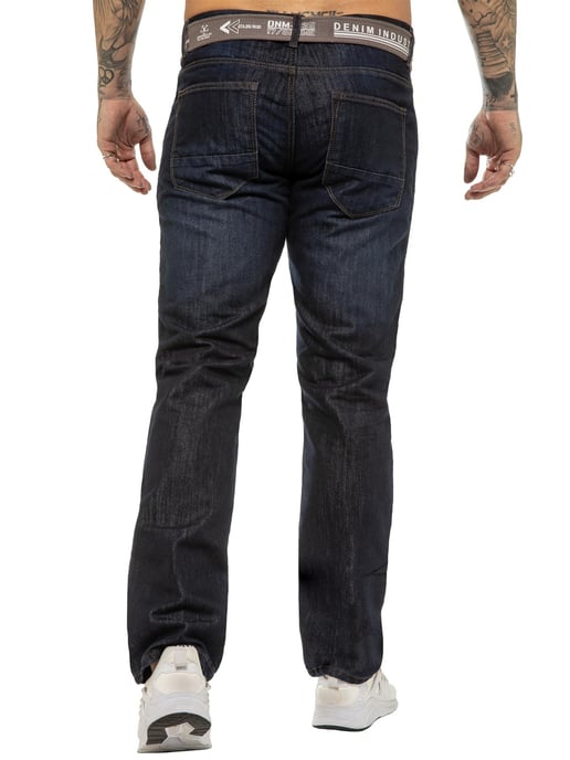 Enzo | Vaqueros de diseño para hombre -Indigo - Image 3