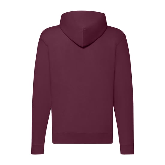 Fruit of the Loom Mens Classic Zipped Hoodie (Burgundy) - Image 2