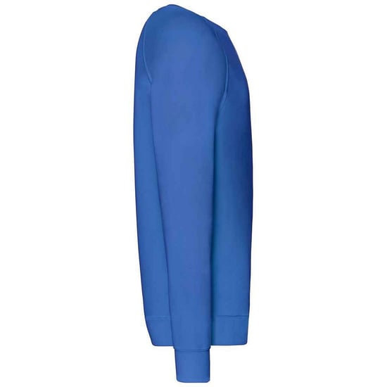 Fruit of the Loom Unisex Adult Lightweight Raglan Sweatshirt (Royal Blue) - Image 3
