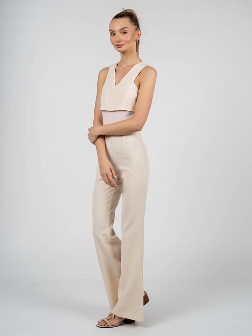 Patrizia Pepe Mono Mujer Beige - Image 6