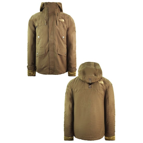 The North Face Gore-Tex Hike Insulated Mens Beige Triclimate Coat - Image 3