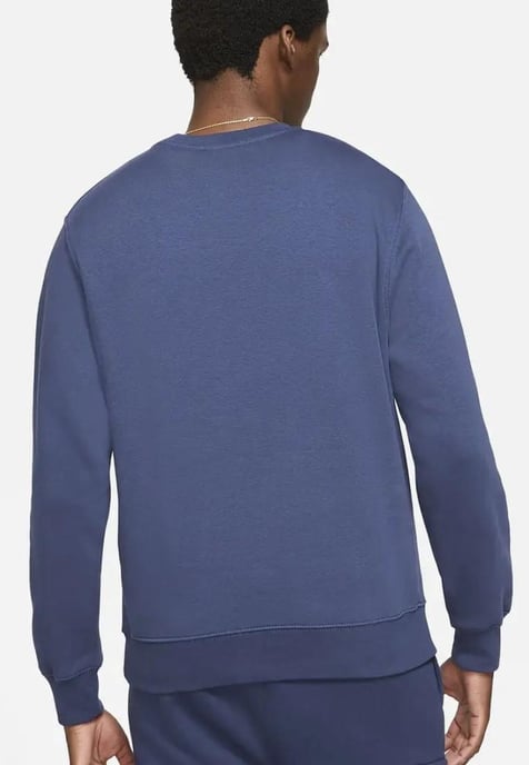 Nike Chándal con cuello redondo y logo multicolor para hombre en azul marino - Image 2
