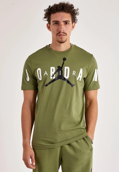 Camiseta Nike Air Jordan Stretch Oliva - Image 1