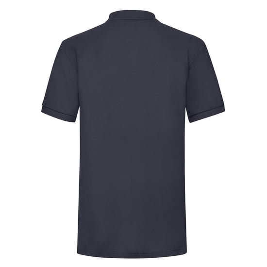 Fruit of the Loom Mens 65/35 Heavyweight Polo Shirt (Deep Navy) - Image 2