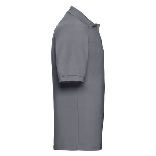 Russell Mens Classic Polycotton Polo Shirt (Convoy Grey Solid) - Image 3