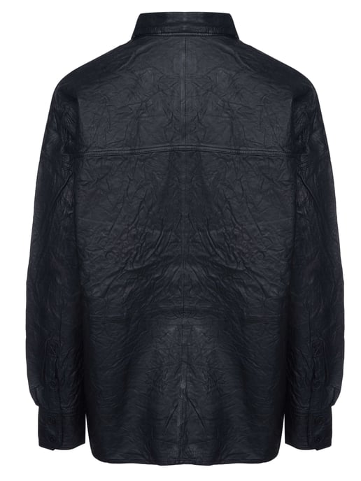 Blusa Zadig & Voltaire TAMARA CUIR FROISSE negro - Image 2