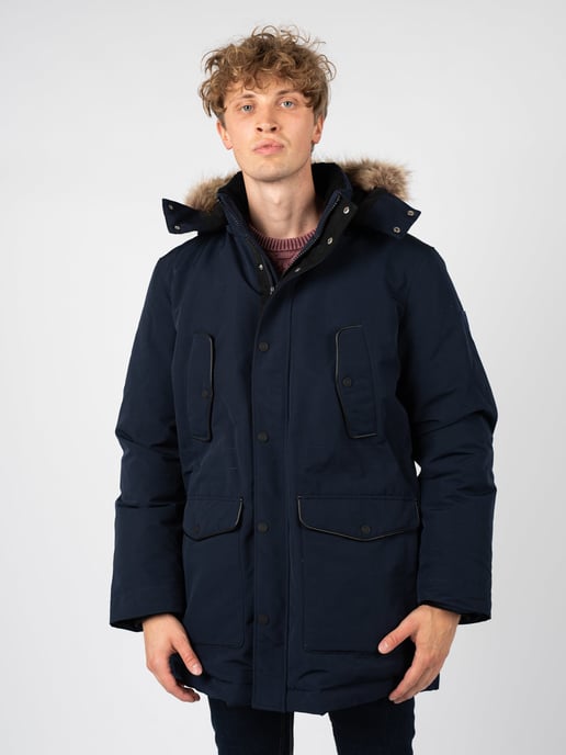 Guess Chaqueta Hombre Azul - Image 3