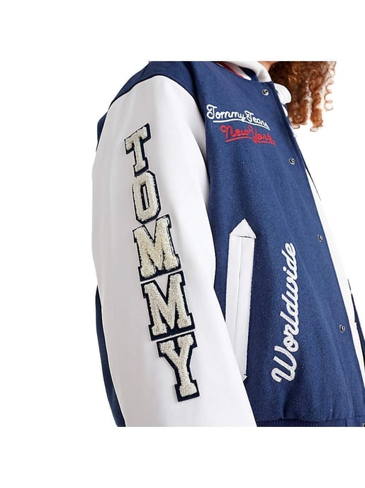 Cazadora casual de hombre Tommy Jeans estilo baseball college - Image 3