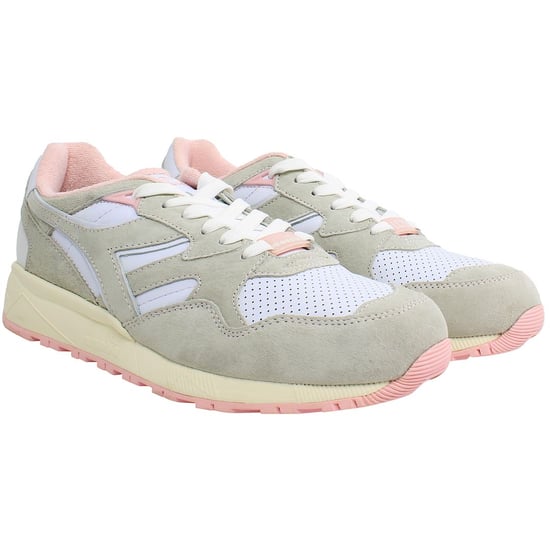 Zapatillas Diadora LC23 N9002 Hombre Blanco/Rosa - Image 4