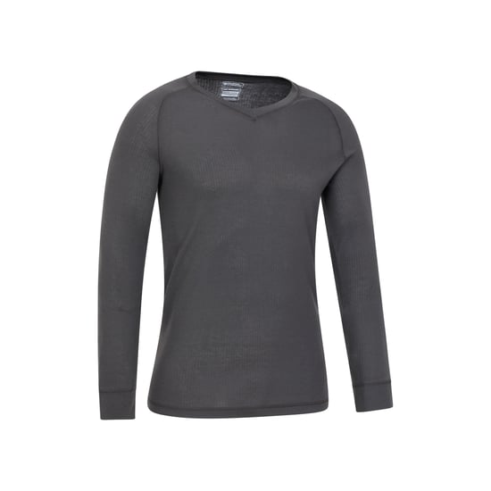 Mountain Warehouse Mens Talus V Neck Thermal Top (Grey) - Image 3