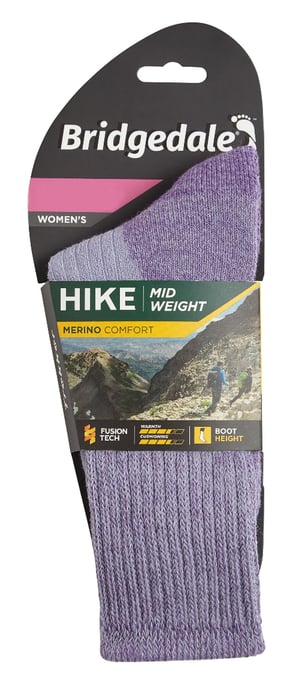 Bridgedale - Calcetines de lana merino para mujer - Violeta - Image 2