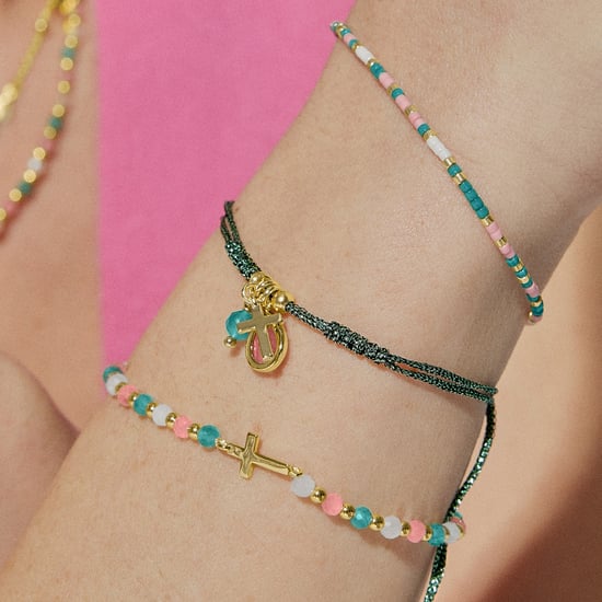 Pulsera Luxenter de Plata de Ley 925 con Cristal Multicolor acabada en oro amarillo de 18K - Liwa - Image 5