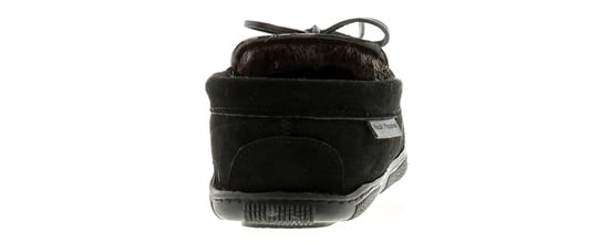 Mens Real Suede Mocassin Slipper With Cosy Faux Fur Lining And Sock With A Flexible Hardwearing Sol - Image 4