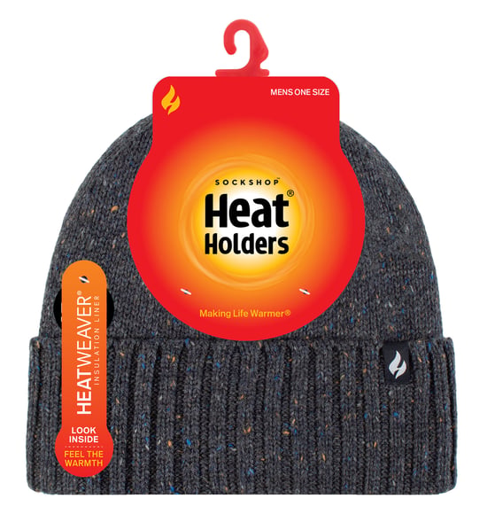 Gorro térmico para hombre | Forro polar Heatweaver - Denim - Image 2