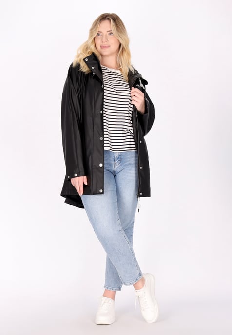 Schmuddelwedda raincoat women black - Image 2