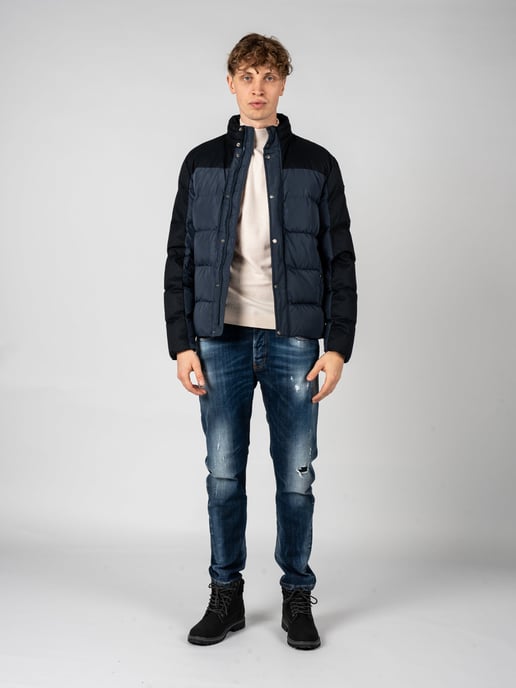 Chaqueta Geox Terence Hombre Azul - Image 2