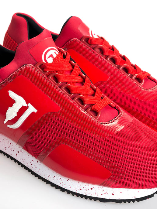 Trussardi Jeans Sneaker Hombre Rojo - Image 4