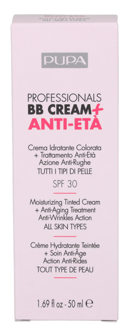 Pupa Pupa Professionals BB Cream + Anti-Eta SPF30 50ml - Image 2