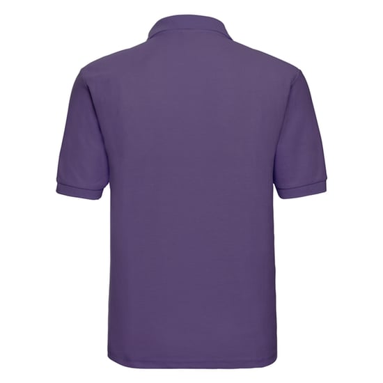 Russell Mens Classic Polycotton Polo Shirt (Purple) - Image 2