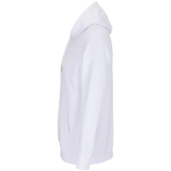SOLS Unisex Adult Calipso Full Zip Hoodie (White)