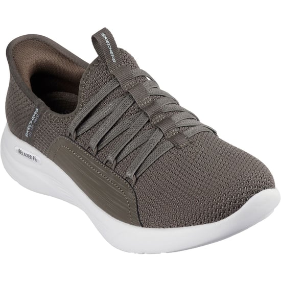 Skechers Relaxed Fit Sport - Ballet Chic Textile Women's Olive Trainers - Image 1