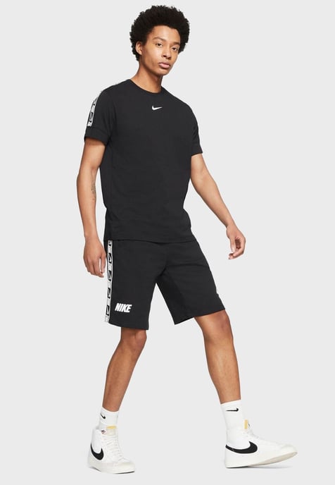 Pantalones cortos de polar Nike NSW Repetir - Hombre - Negro - Image 6