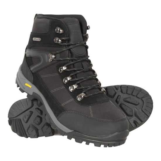 Mountain Warehouse Mens Storm Extreme Suede Waterproof Hiking Boots (Black) - Image 6