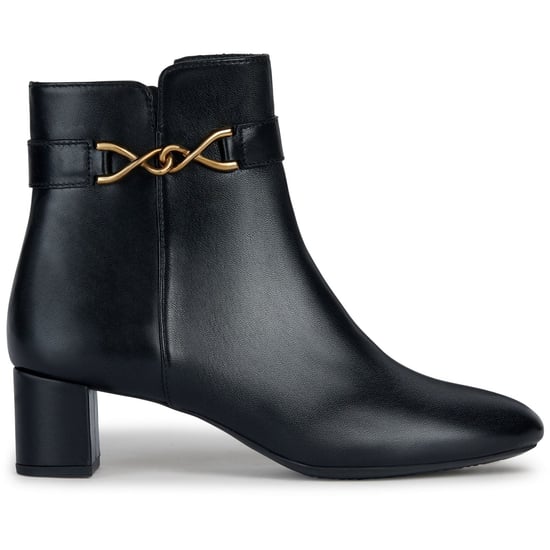 Geox D Pheby Leather Women's Black Boots - Image 4