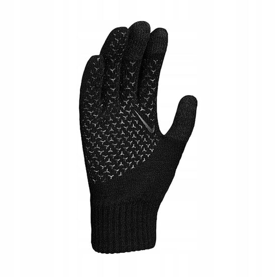 Nike Childrens/Kids Knitted Tech Grip Gloves (Black) - Image 2