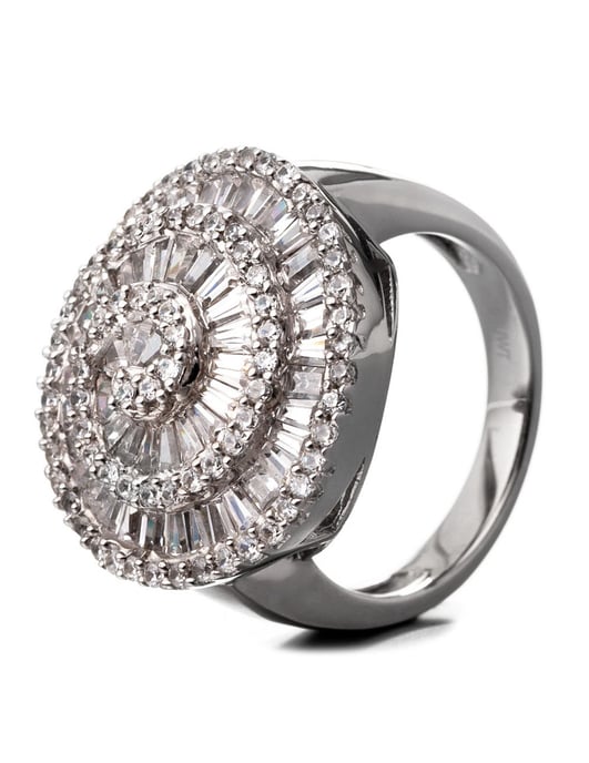 Orphelia Women's 925 Sterling Silver Ring - Silver R-4982 - Image 4