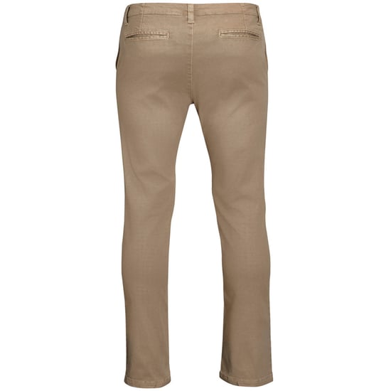 SOLS Mens Jules Chino Trousers (Chestnut) - Image 2