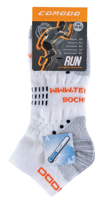 COMODO - Calcetines Coolmax Running | Hombre y Mujer | Calcetines de entrenamiento ultraligeros con soporte para el arco del pie - Image 2