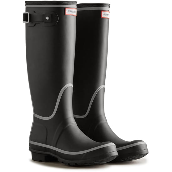 Hunter Original Tall Reflective Outline Patterned Wellingtons - Image 1