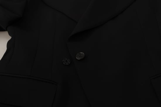 Blazer para hombre de lana negra de un solo botón de Dolce & Gabbana - Image 6