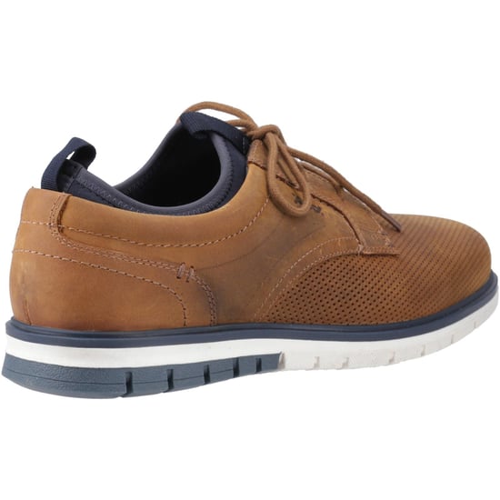 Pod Murphy Leather Men's Tan Lace-Up Shoes - Image 2