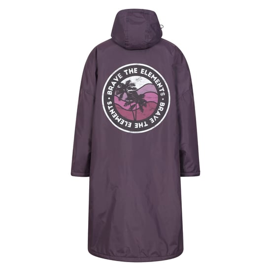 Mountain Warehouse Womens/Ladies Tidal Waterproof Changing Robe (Purple) - Image 2