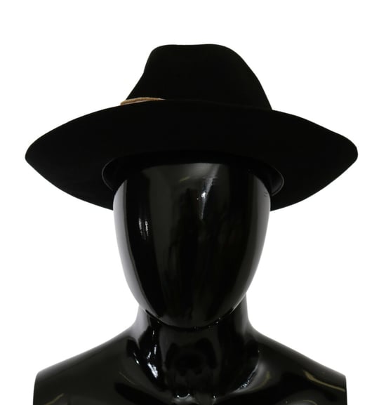 Sombrero de ala ancha negro para mujer Dolce & Gabbana - Image 1